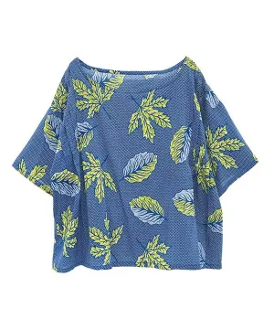 African Print Tucked Pullover 25S701 [Expected to arrive in stock around March].