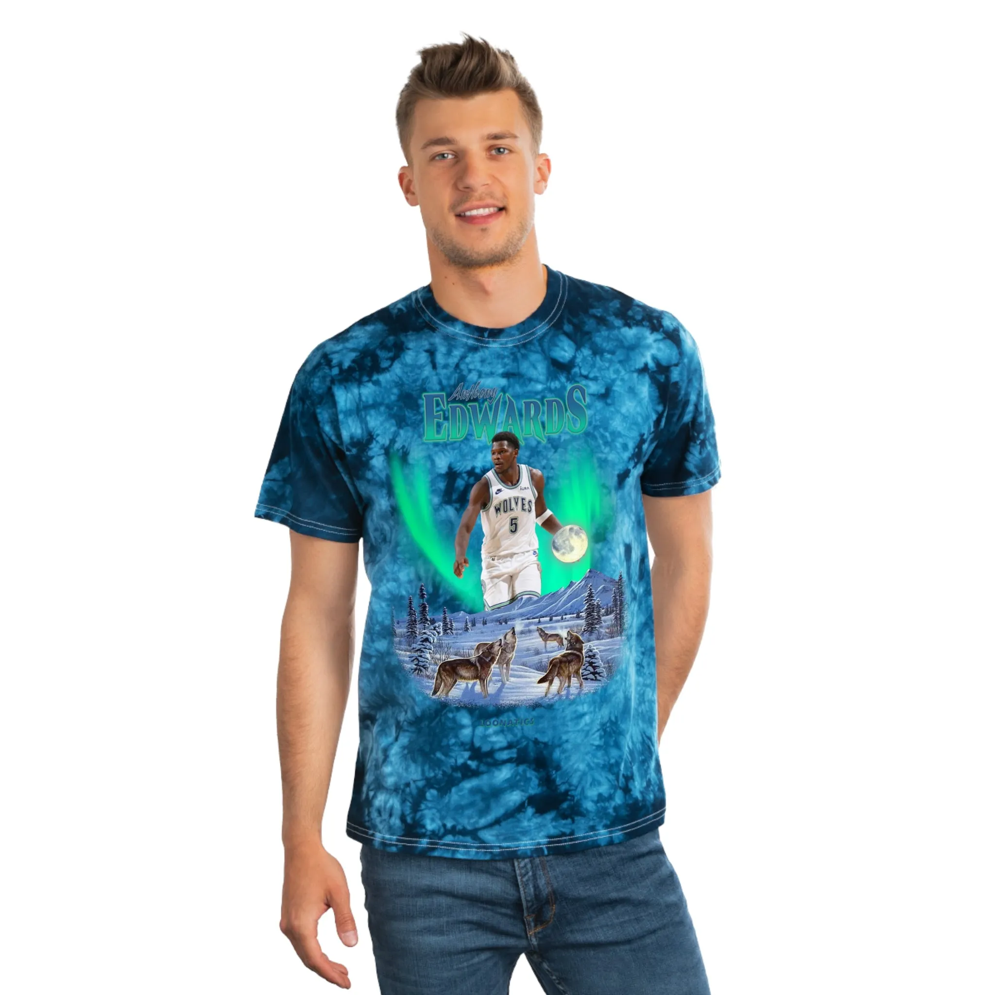 Ant Wolf Tie-Dye Tee