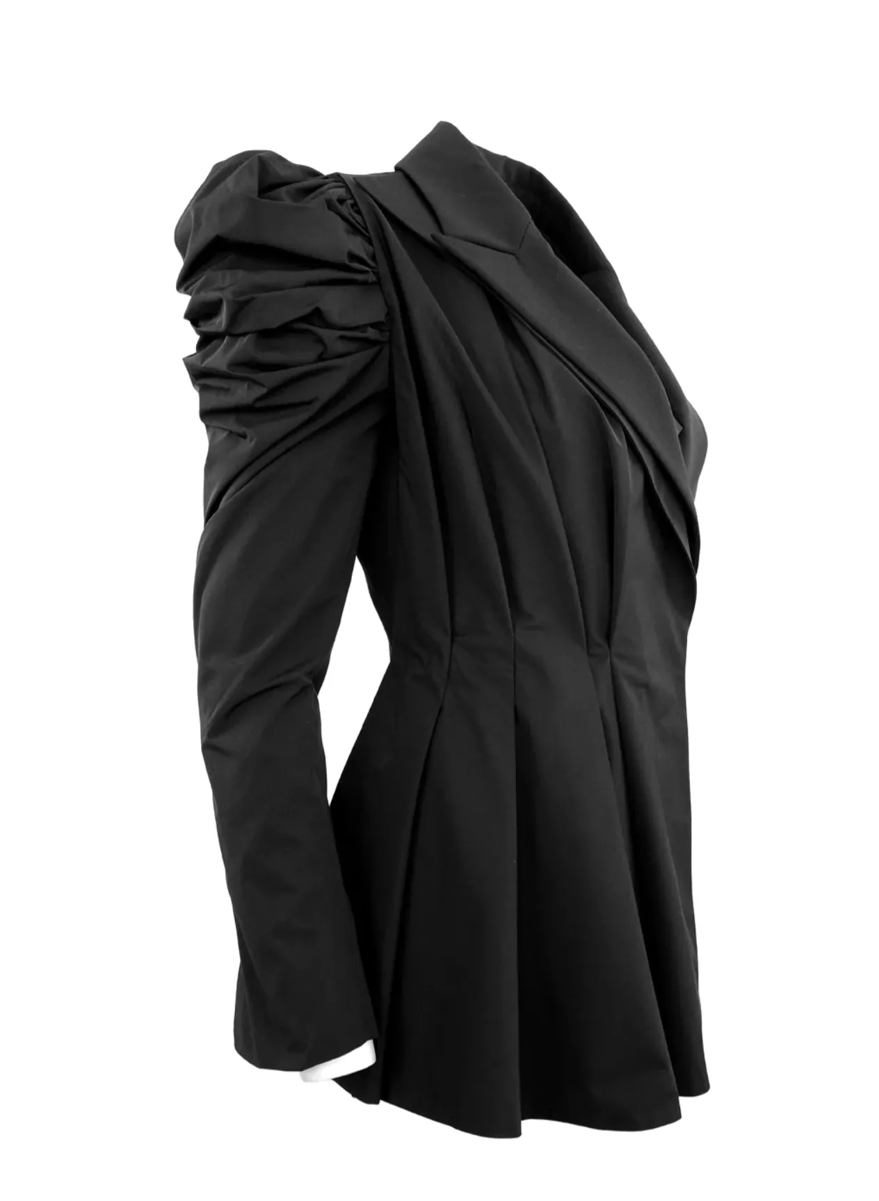 Aphrodite Mix-Media Taffeta Jacket