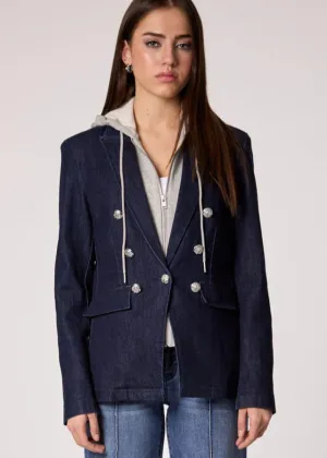Blue Revival Denim Helen Blazer