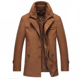 Brown Keel Trench Coat