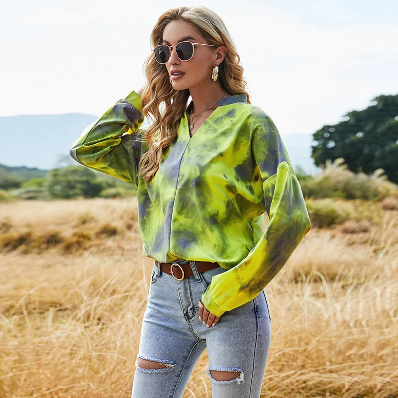Casual Wholesale Blouses Long Sleeve Shirts Fashion Women'S Clothing