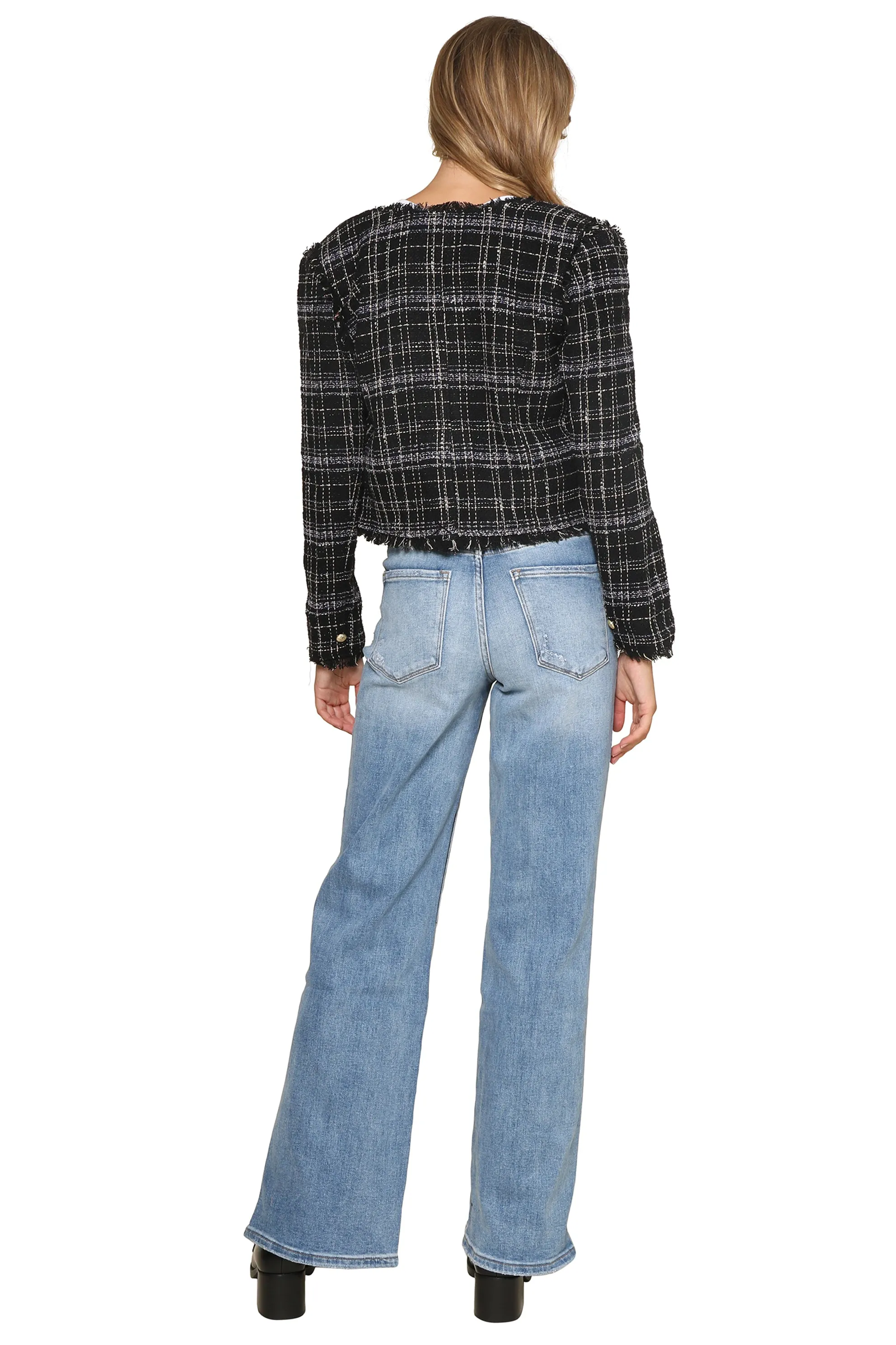 Crop Tweed Jacket