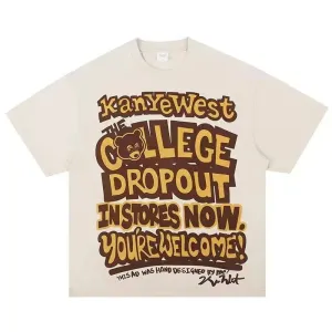 Dropout College Graphic T-Shirt – Unisex Casual Tee