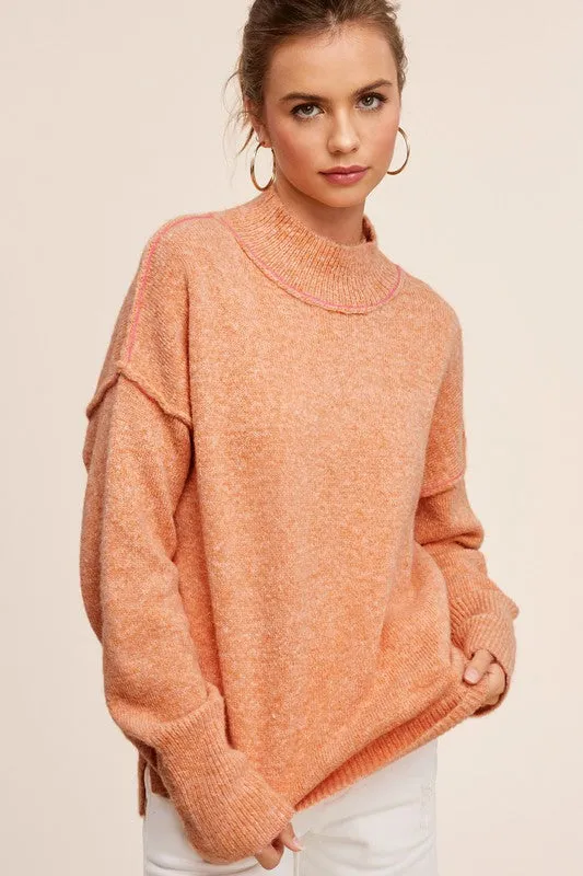 Ella Long Sleeve Cozy Knit Sweater