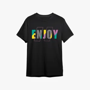 Enjoy - Graphic Printed  Regular Fit T-Shirt for Men