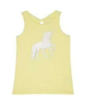 Epic Threads Girls Shiny Unicorn Tank, Size Small
