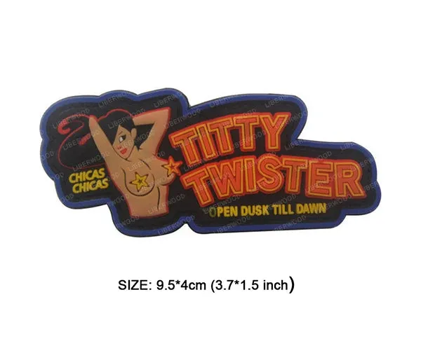 Feeling Good Adult Humor Patch – Funny 3D Embroidered Badge for Jackets, Backpacks, and Biker Gear