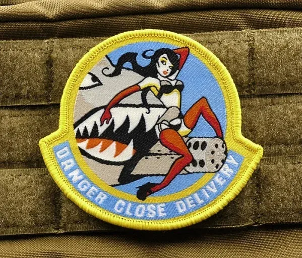 Feeling Good Adult Humor Patch – Funny 3D Embroidered Badge for Jackets, Backpacks, and Biker Gear