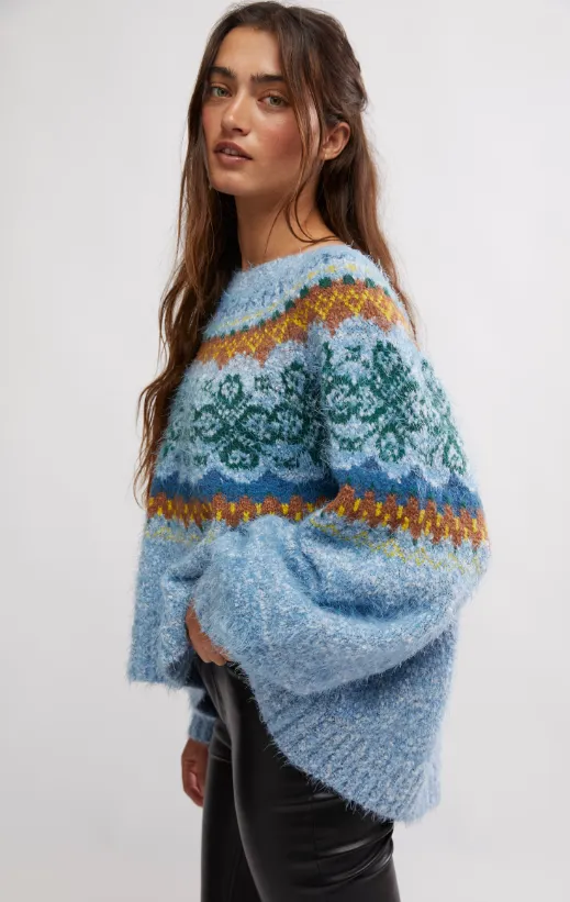 Free People Festive Frost Sweater
