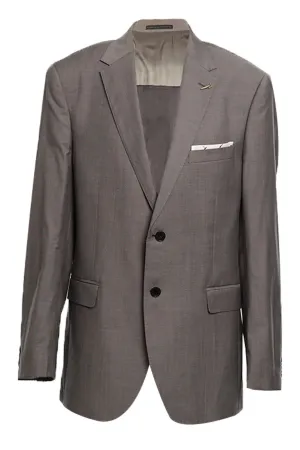 Grey Wool Mission Jacket
