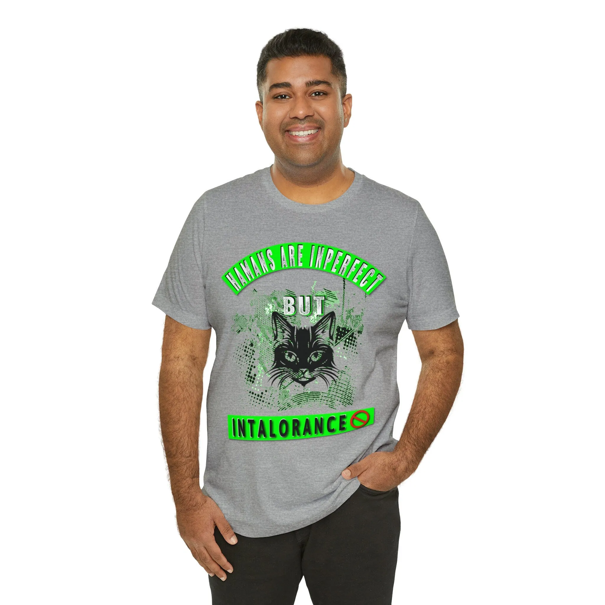 Imperfect T-shirt Funny Pets Cat | Custom unisex gift Vintage tees Fashion apparel Humanity T-shirt