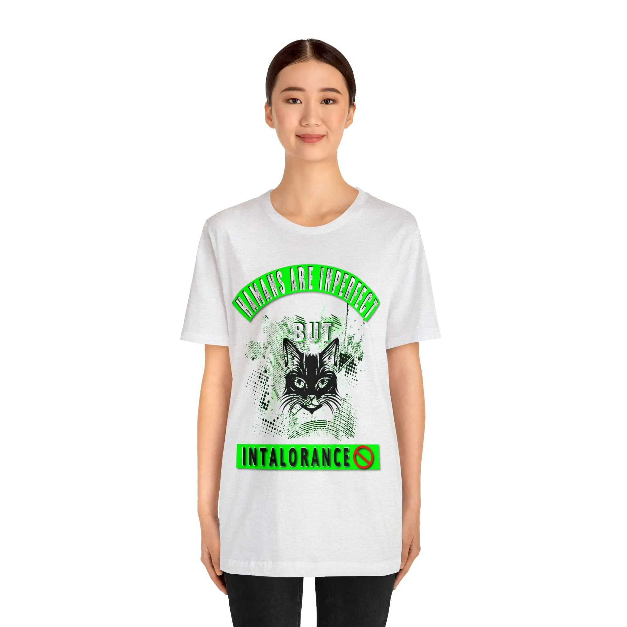 Imperfect T-shirt Funny Pets Cat | Custom unisex gift Vintage tees Fashion apparel Humanity T-shirt