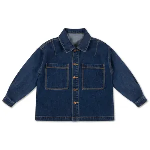 Jacket Rinsed Blue