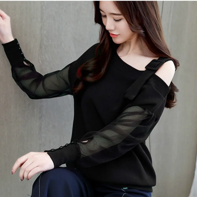 long sleeve shirt women fashion woman Sexy blouses