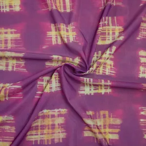 Lorde Purple Abstract Polyester Jersey