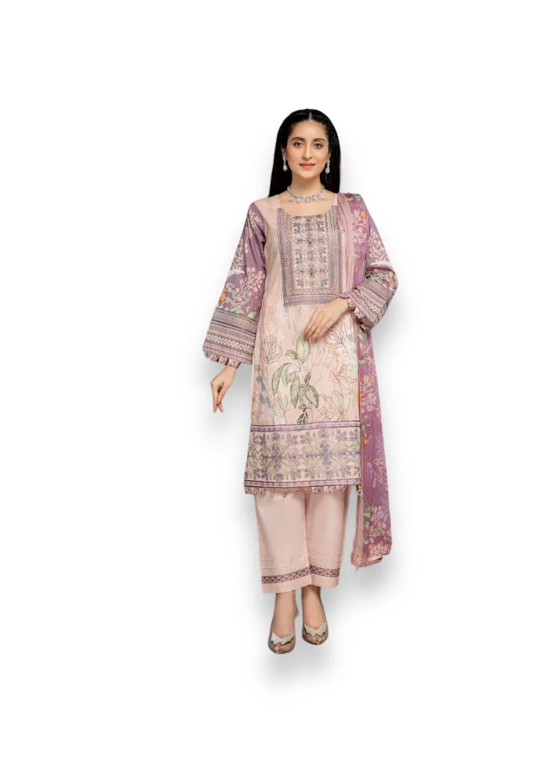Luxurious Embroidered Haya Designer Pakistani Dress - D2