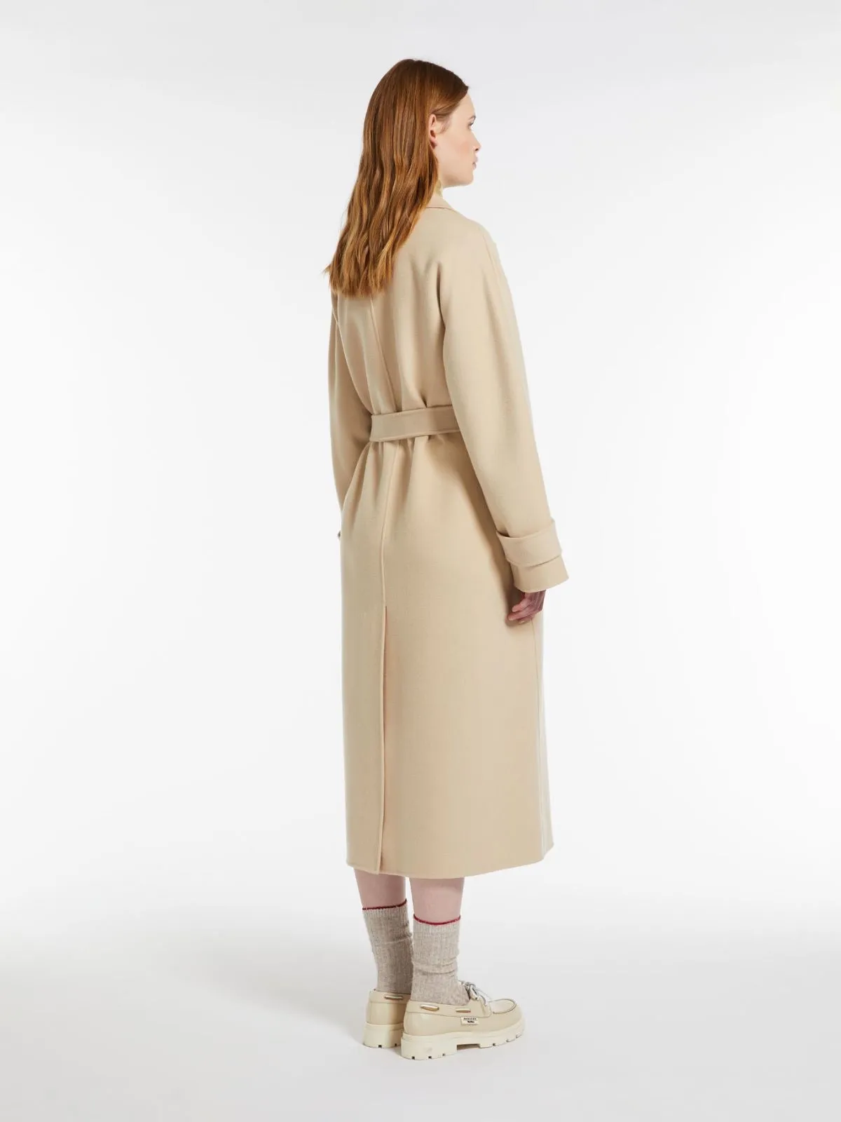 Maxmara Weekend Affetto Coat in Sand