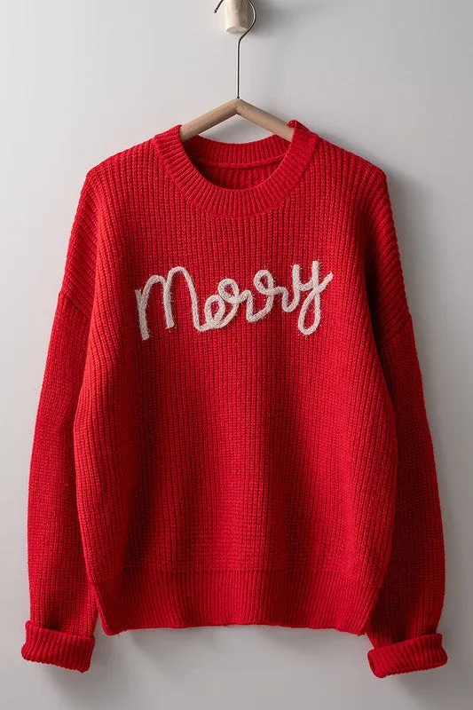 Merry Moments Knit Sweater