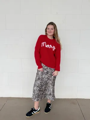Merry Moments Knit Sweater