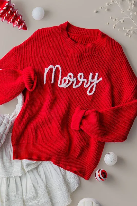 Merry Moments Knit Sweater
