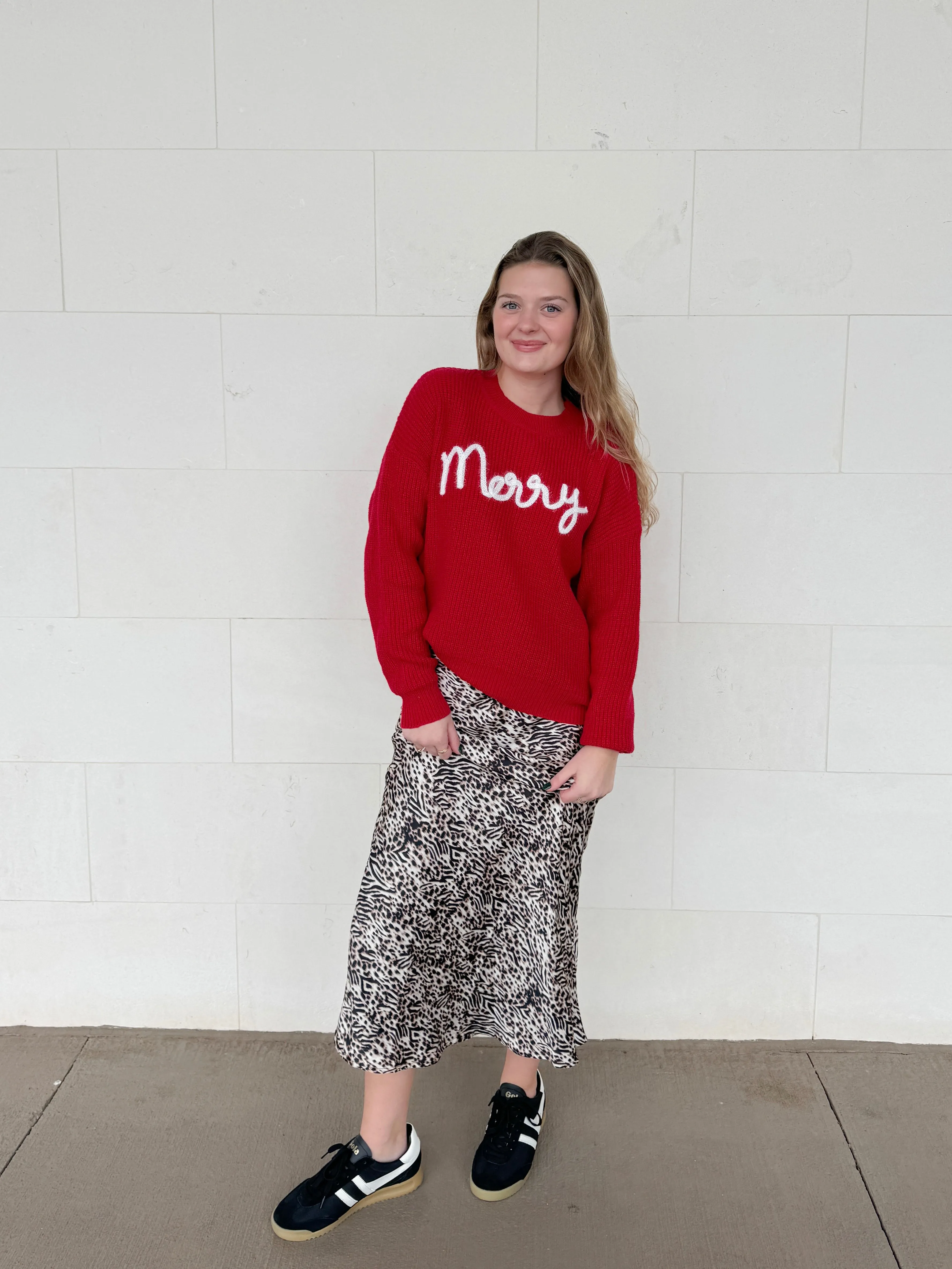 Merry Moments Knit Sweater