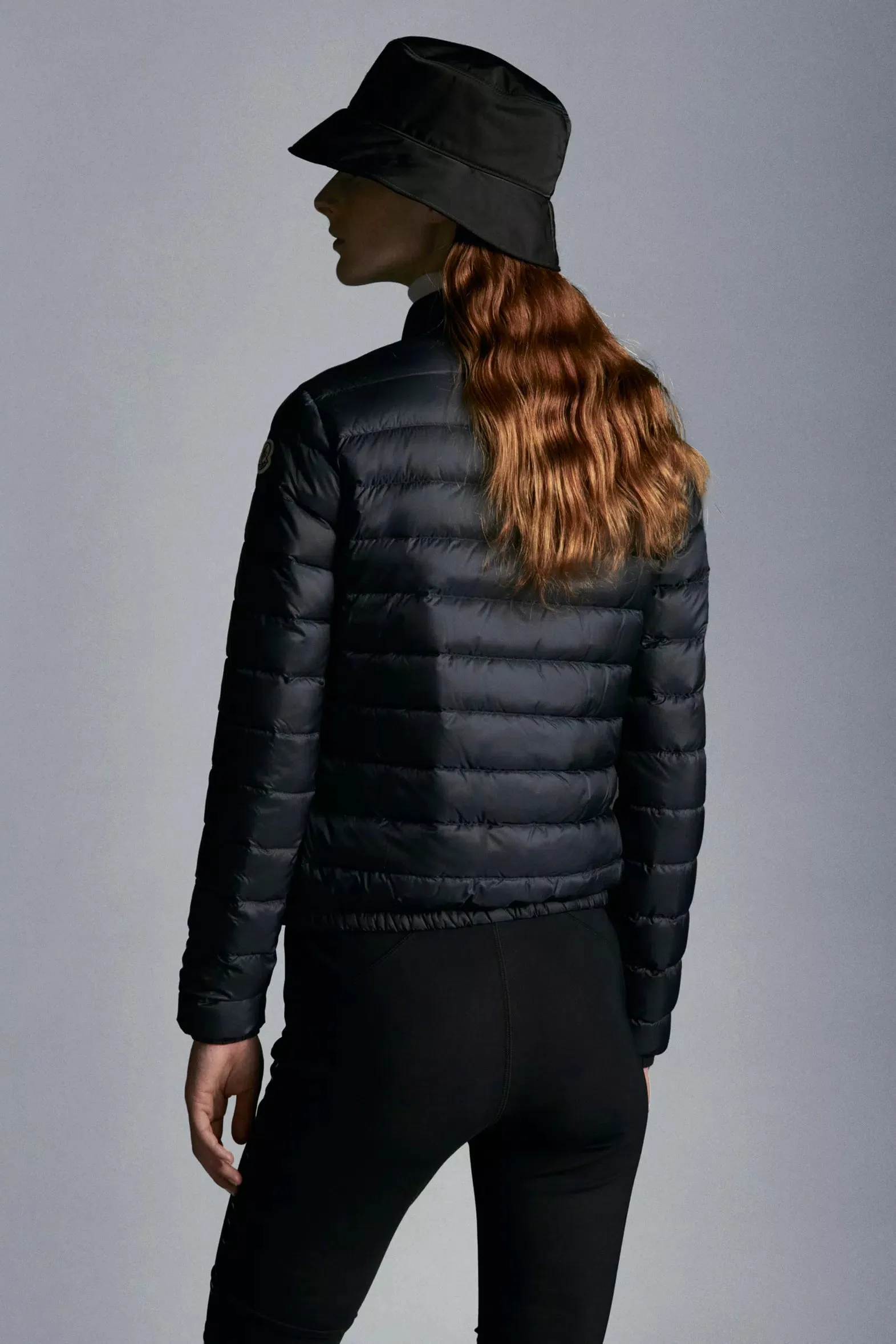 MONCLER LANS SHORT DOWN JACKET DARK BLUE