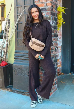 Off The Shoulder Rib Knit Sweater