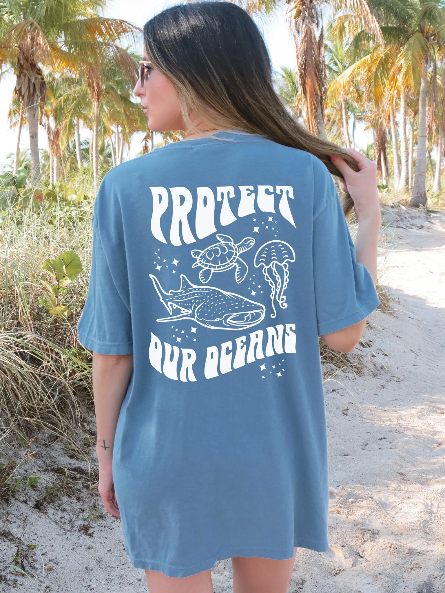 Protect Our Oceans Sea Animals Comfort Colors® Tshirt