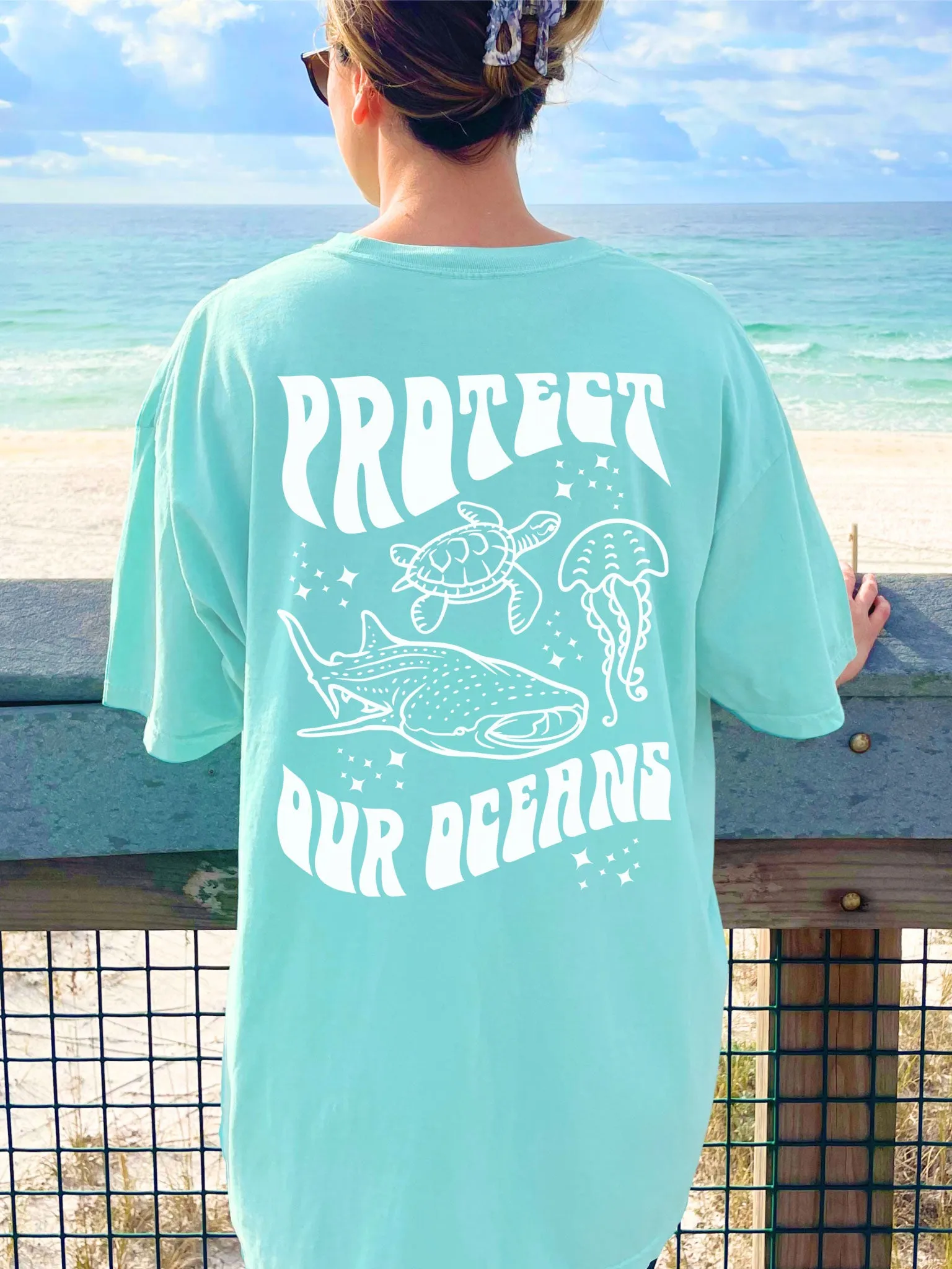 Protect Our Oceans Sea Animals Comfort Colors® Tshirt