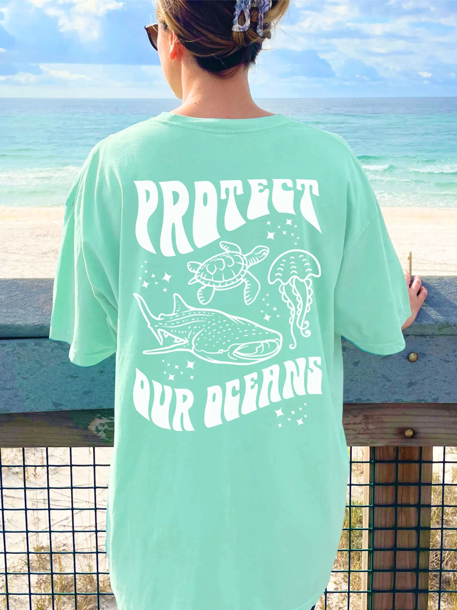 Protect Our Oceans Sea Animals Comfort Colors® Tshirt