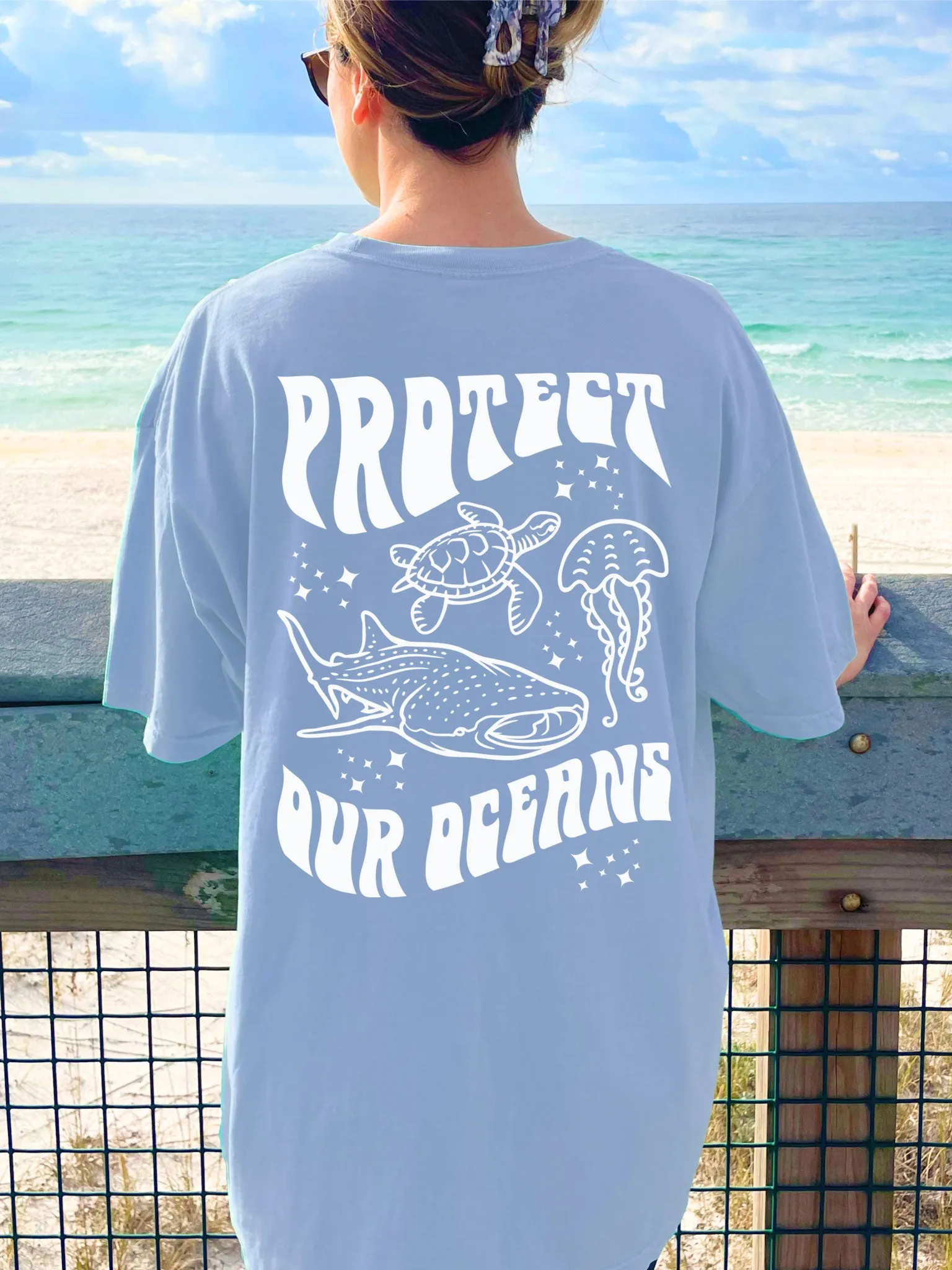 Protect Our Oceans Sea Animals Comfort Colors® Tshirt
