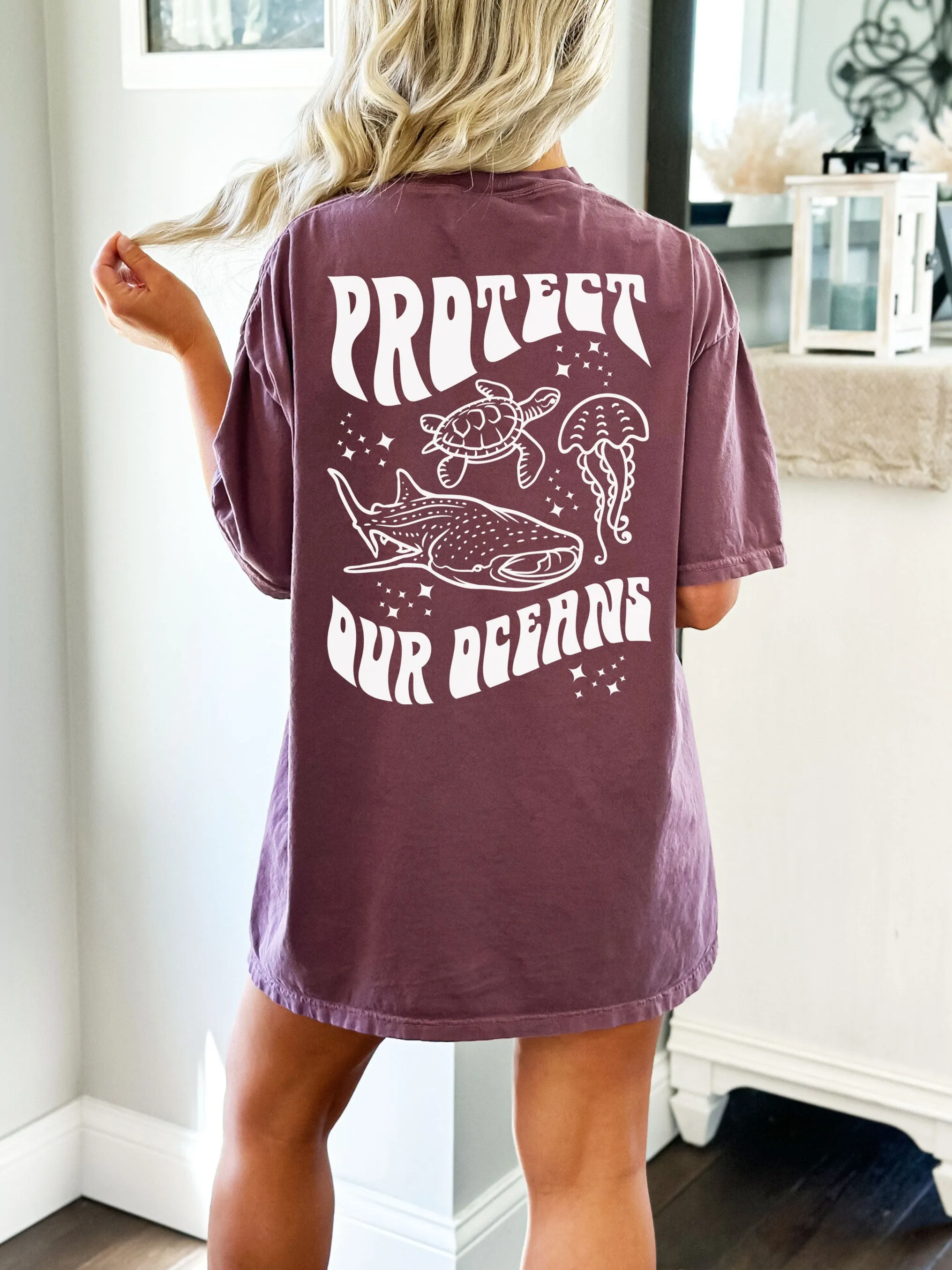 Protect Our Oceans Sea Animals Comfort Colors® Tshirt