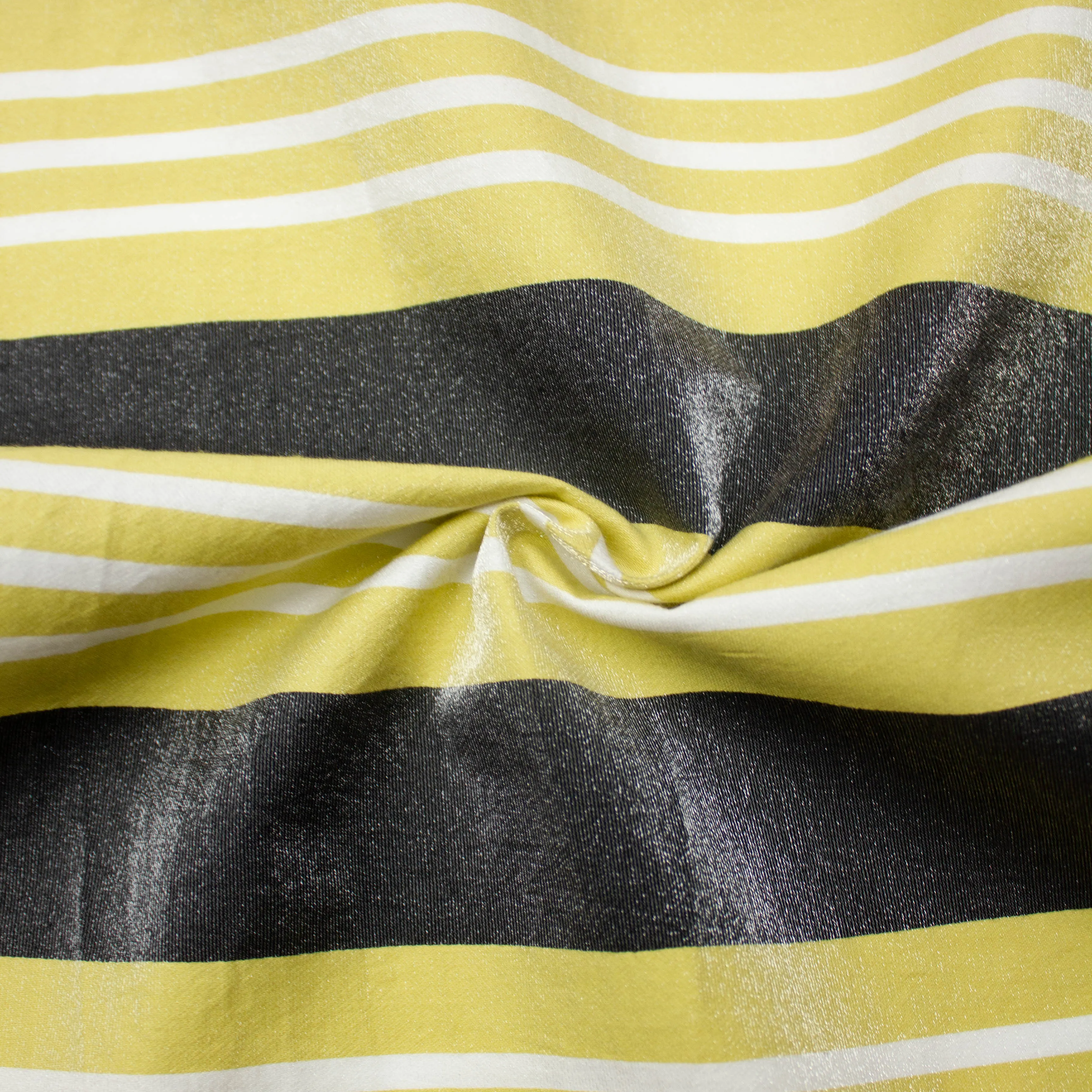 Reed Effervescent Black & Lime Polycotton