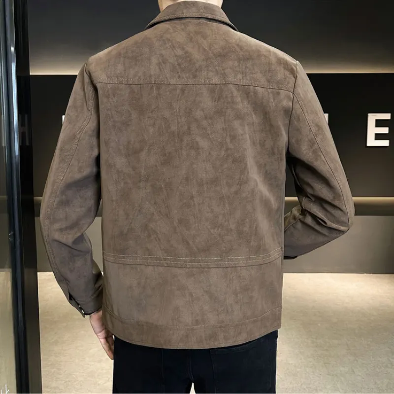 Santander Soft-Touch Suede Jacket