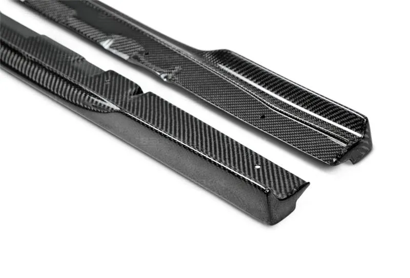 Seibon MB Style Carbon Fiber Side Skirts (Pair) - Subaru WRX/STI 15-16