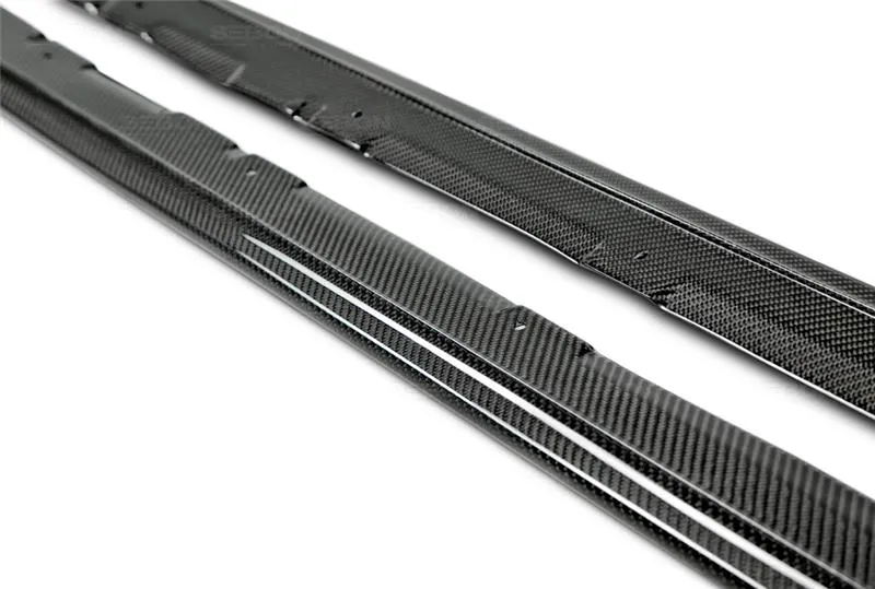 Seibon MB Style Carbon Fiber Side Skirts (Pair) - Subaru WRX/STI 15-16