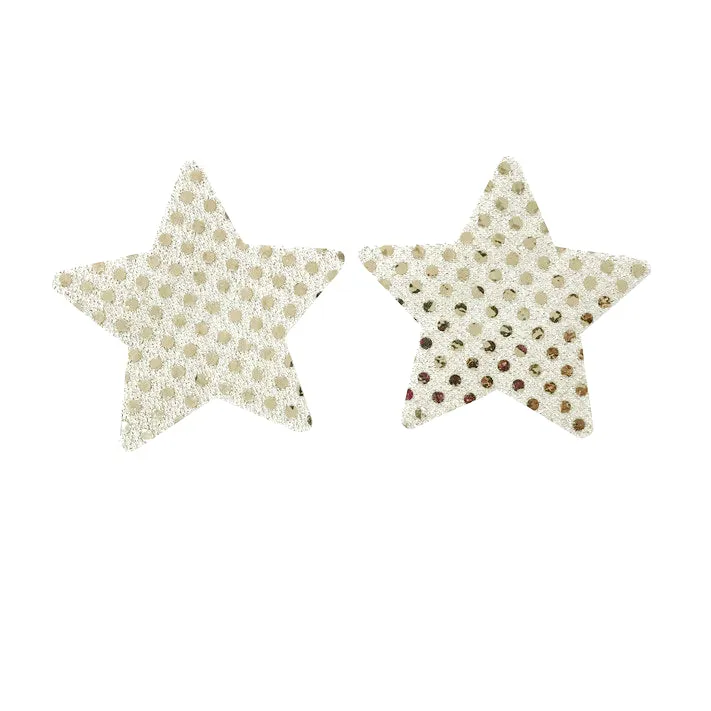 Shiny Star Silver Pasties
