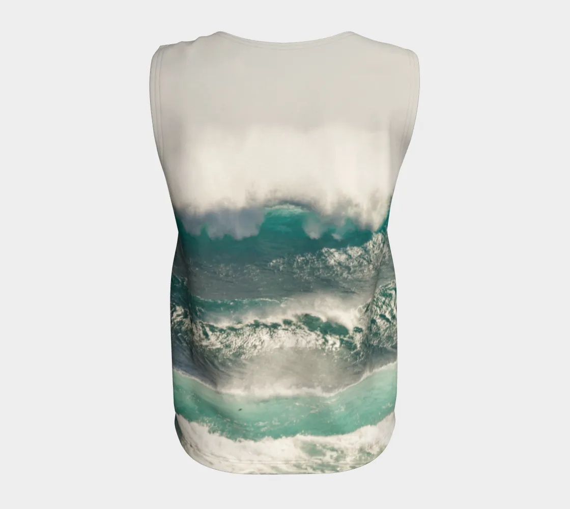 Shiny Waves Tank (Long Fit)