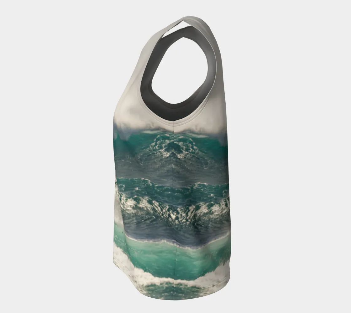 Shiny Waves Tank (Long Fit)