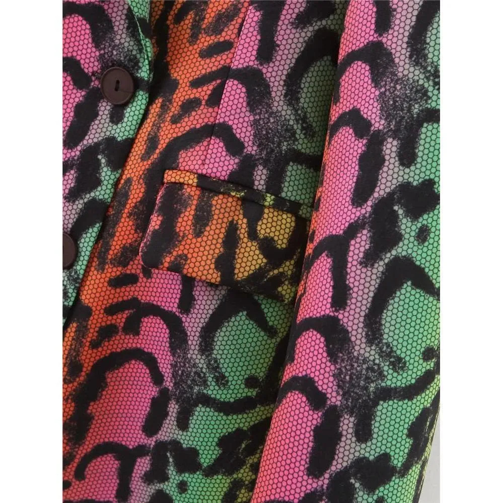 SNAKE PRINT COATS