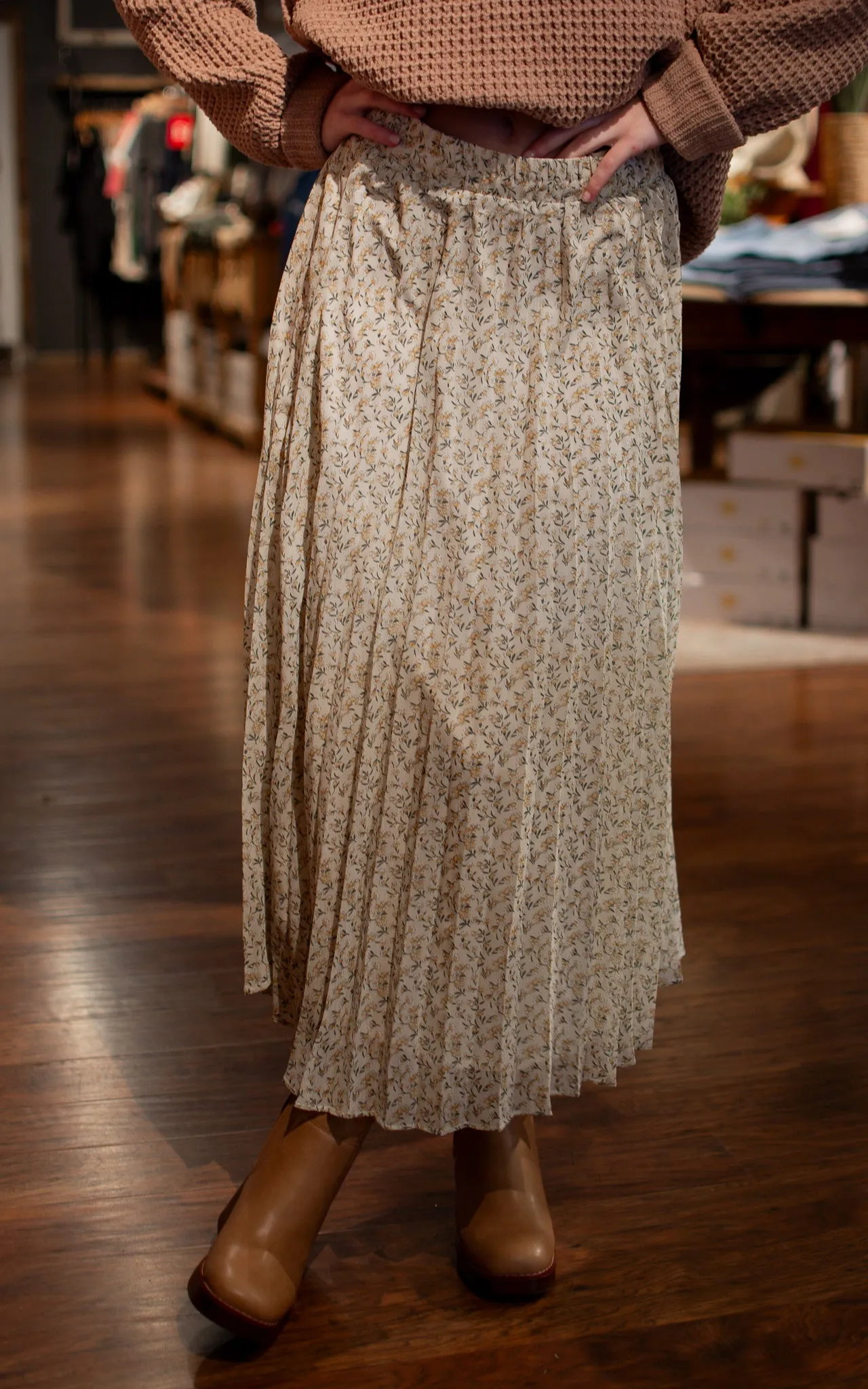Spring Ahead Midi Skirt