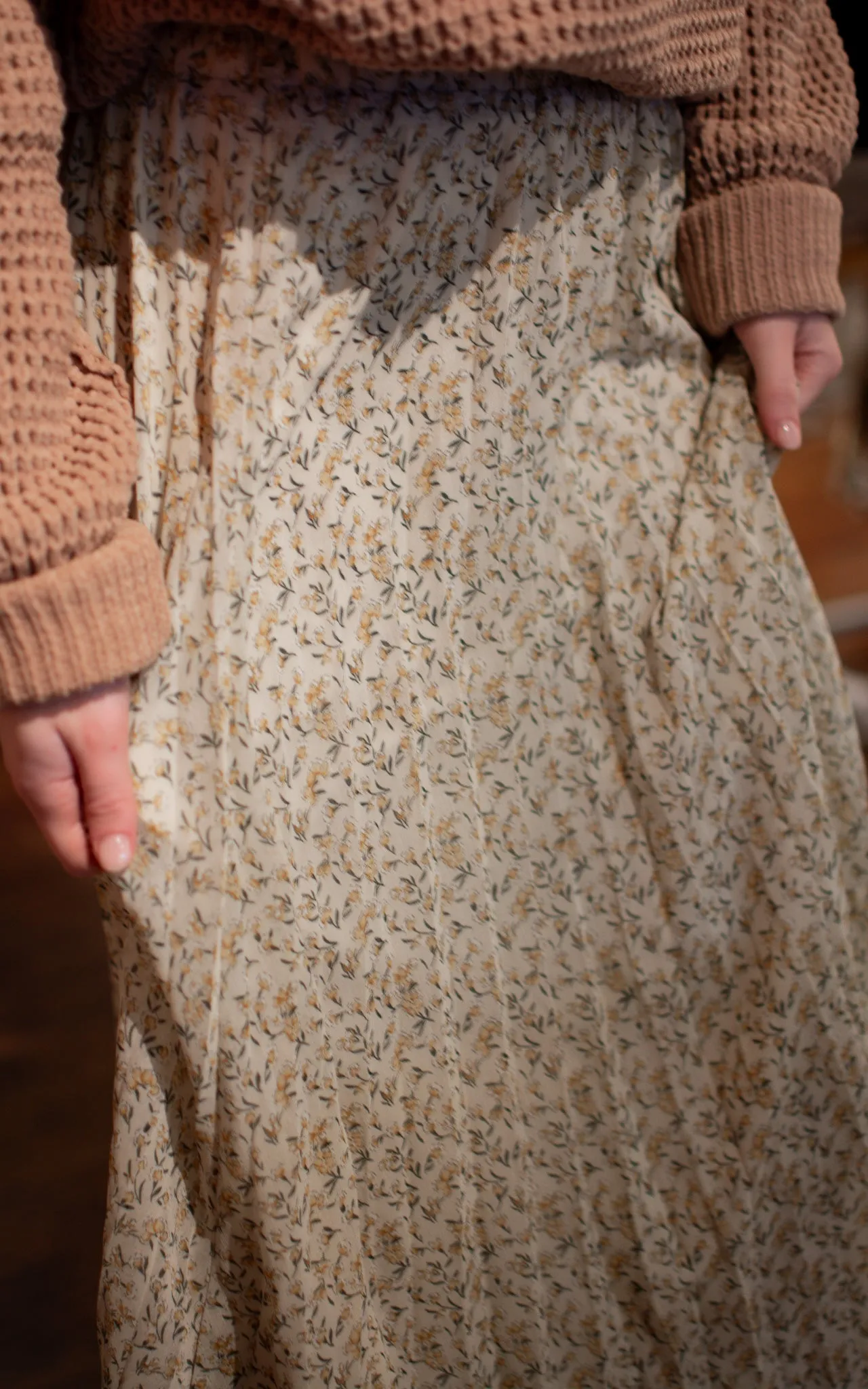 Spring Ahead Midi Skirt