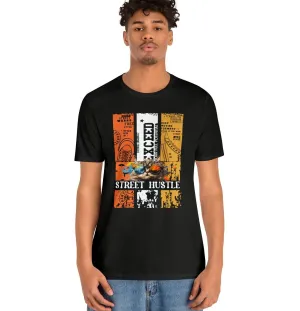 Street Hustle TShirt | Never Give Up | Graphic designs | Vintage tee Cute Beach Tee Designer T-shirt