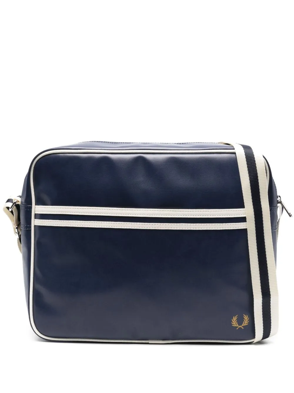 striped shoulder bag