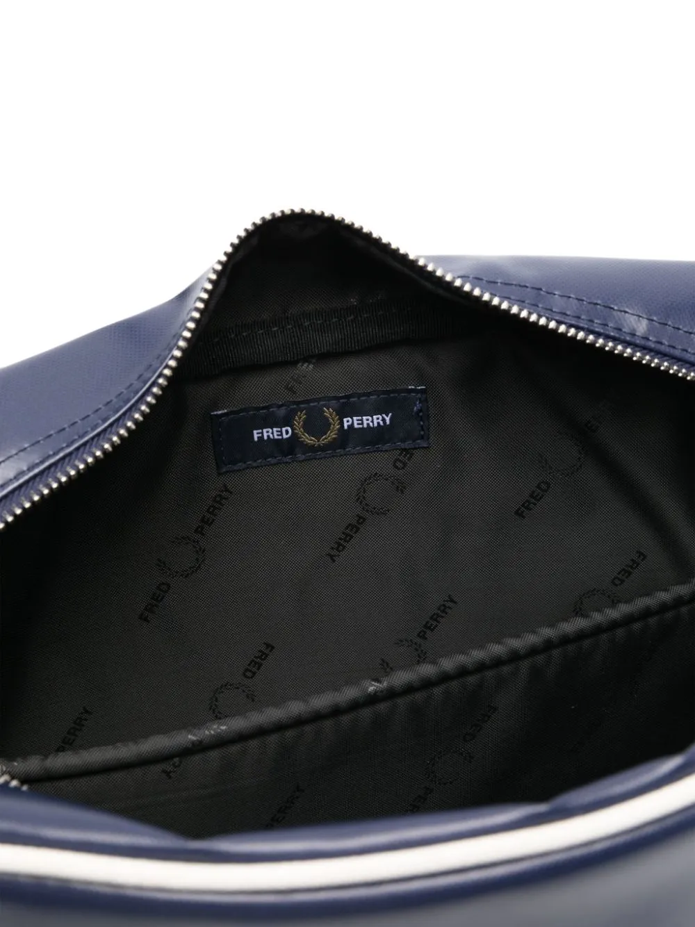 striped shoulder bag