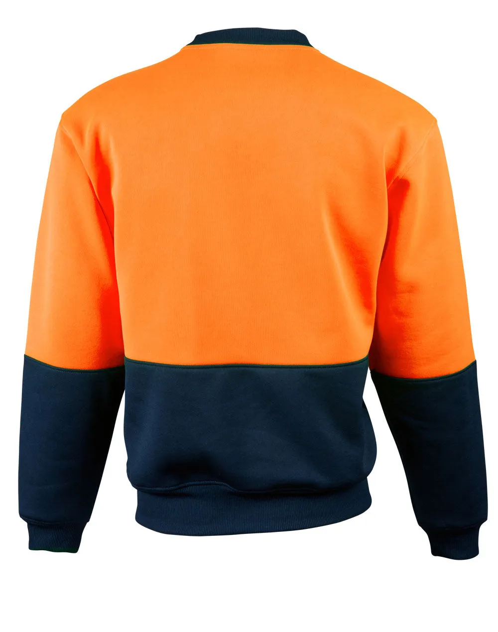 SW09 Hi-Vis 2 Tone Crew Neck