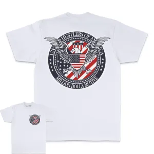 United Hustlers of America - White T-Shirt