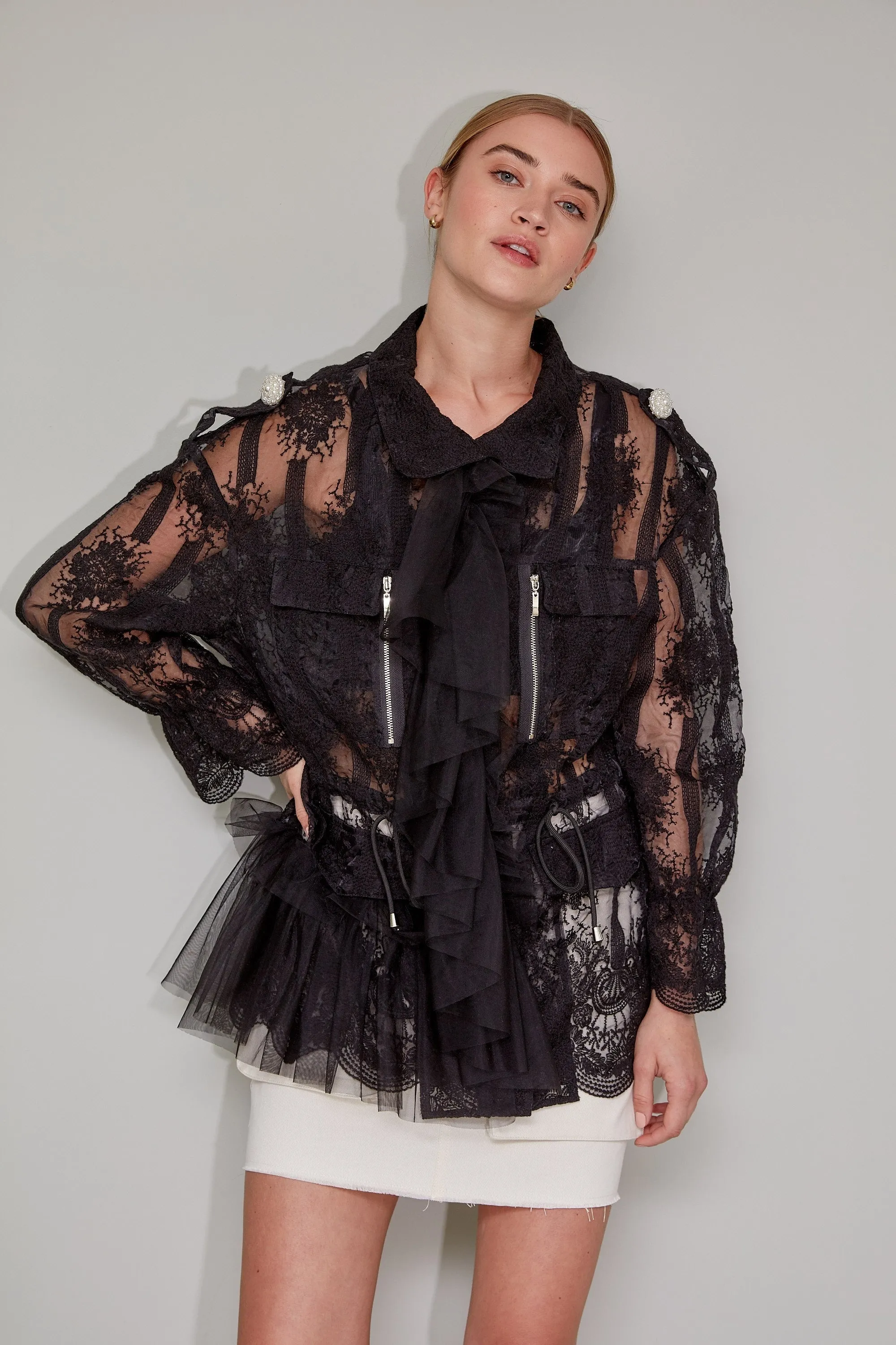 UTILITY LACE JACKET
