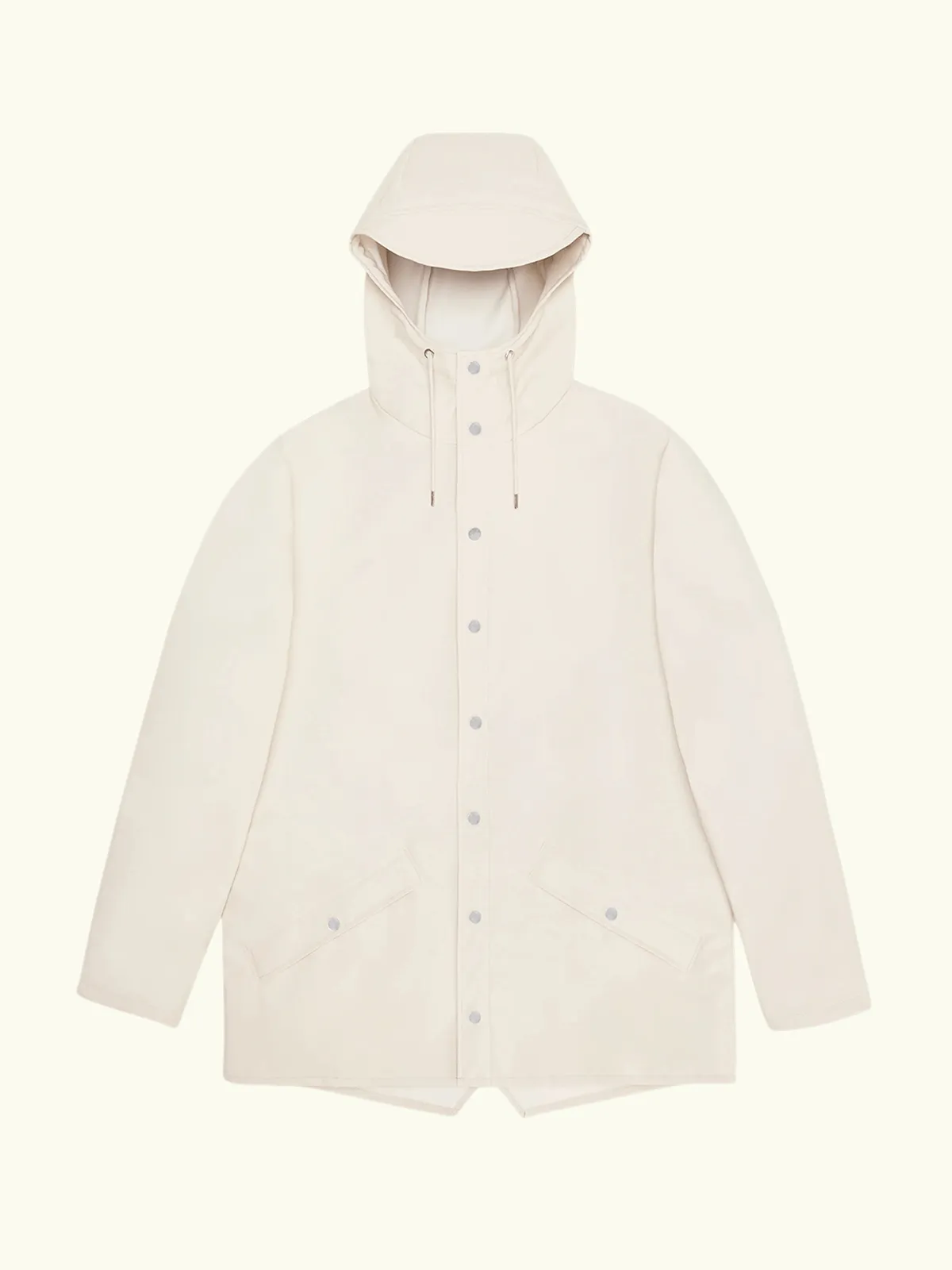 Waterproof Rain Jacket - Cream